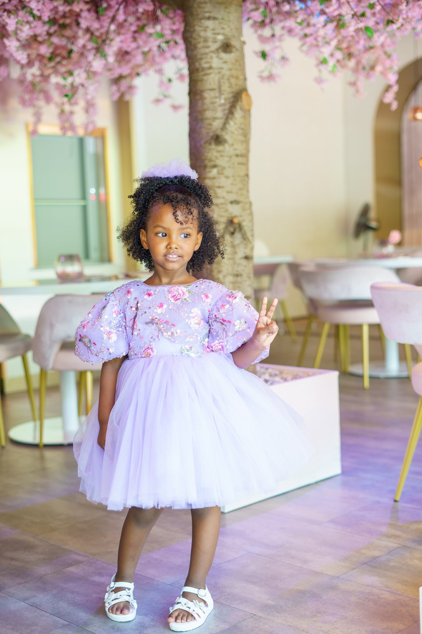Lavender Dream Tulle Dress