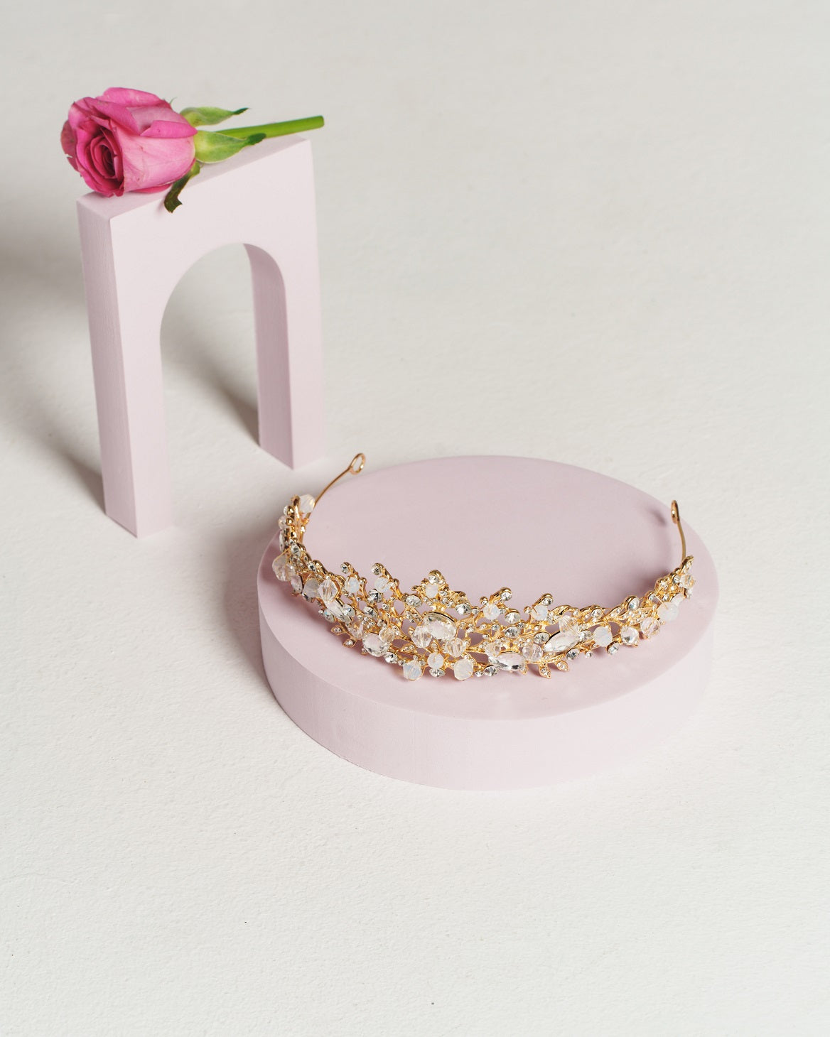Lilly Gold Tiara