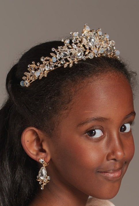 Lilly Gold Tiara